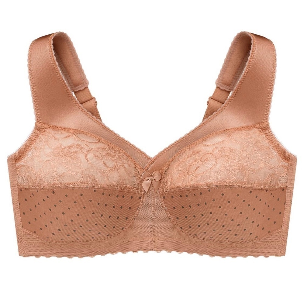 Glamorise MagicLift Original Support Wire Free Bra Size 54G